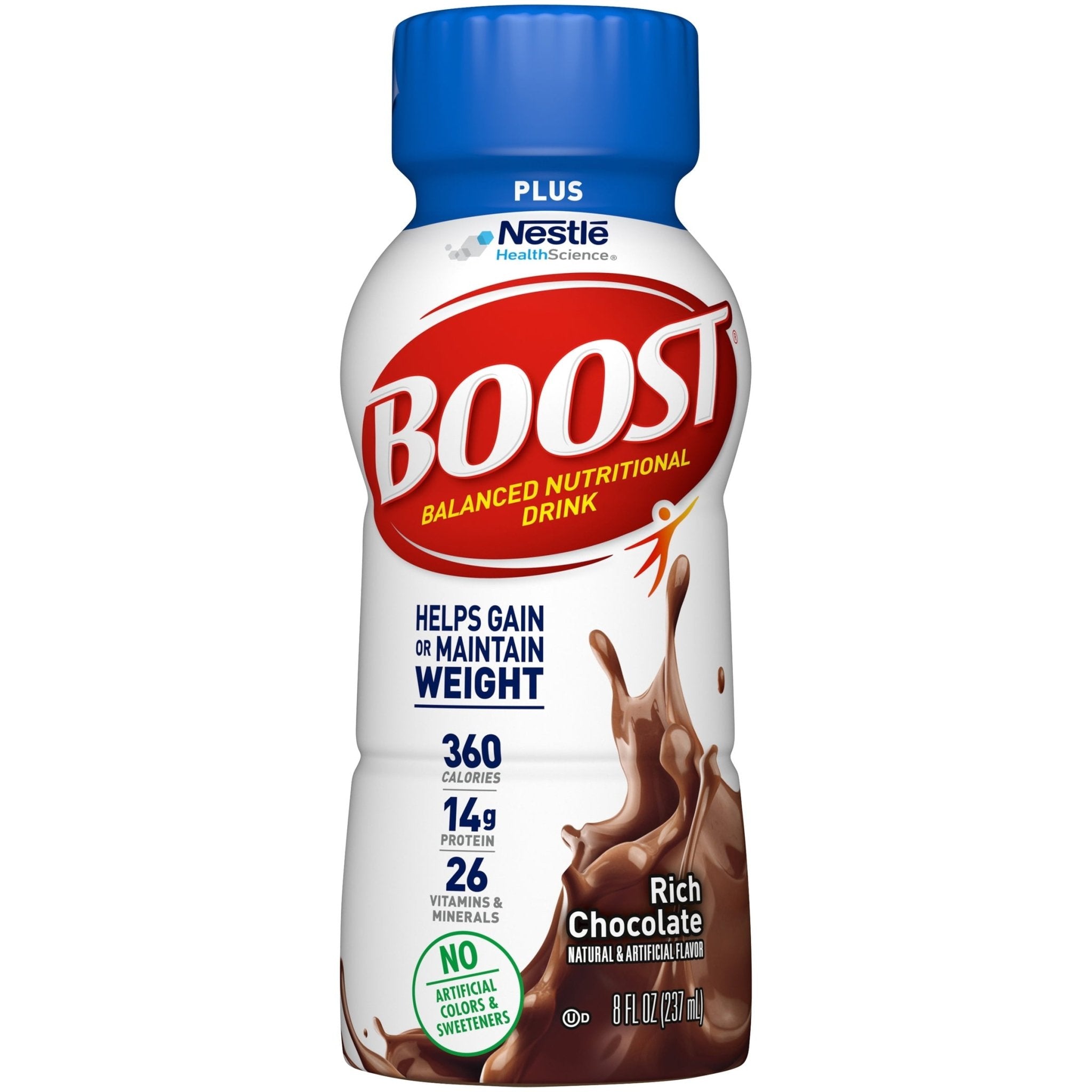 Boost Chocolate Nutrition Drink 237mL - Nestle Balanced Supplement - Brantford Surplus