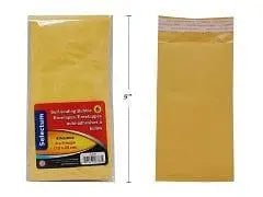 BUBBLE ENVELOPES PEEL&SEAL 4X9" 3X8" 6PC/PK - Brantford Surplus