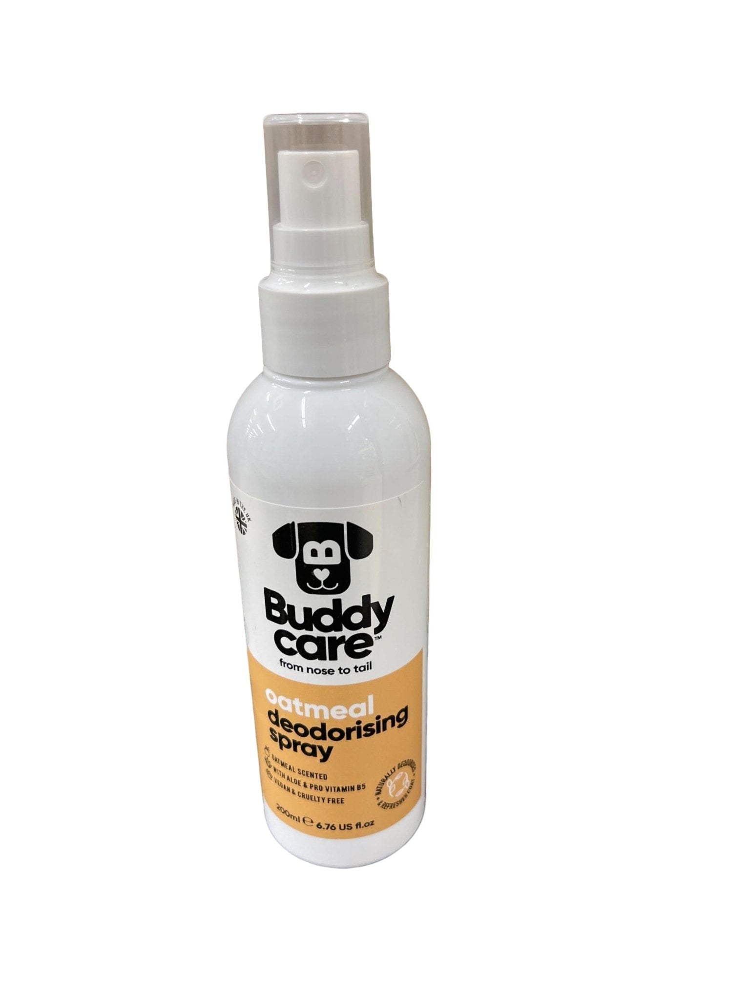Buddy Dog Oatmeal Odor Control Spray - Deodorizing 200ml - Brantford Surplus