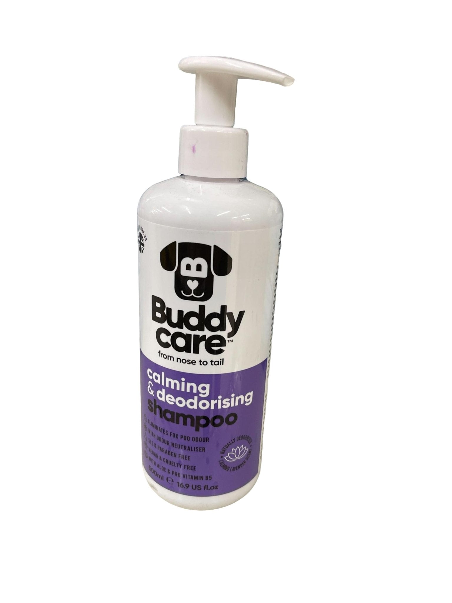 Buddy Lavender Dog Shampoo - Calming Deodorizing Pet Wash - Brantford Surplus