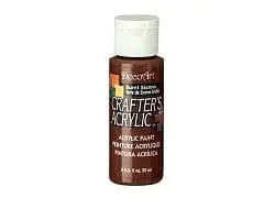 burnt sienna Crafters Acrylic Paint: 2oz Craft & Hobby MULTICRAFT IMPORTS INC.