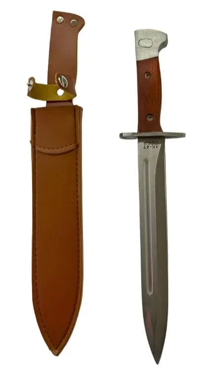 Bushline AK - 47 Bayonet with Sheath - Brantford Surplus
