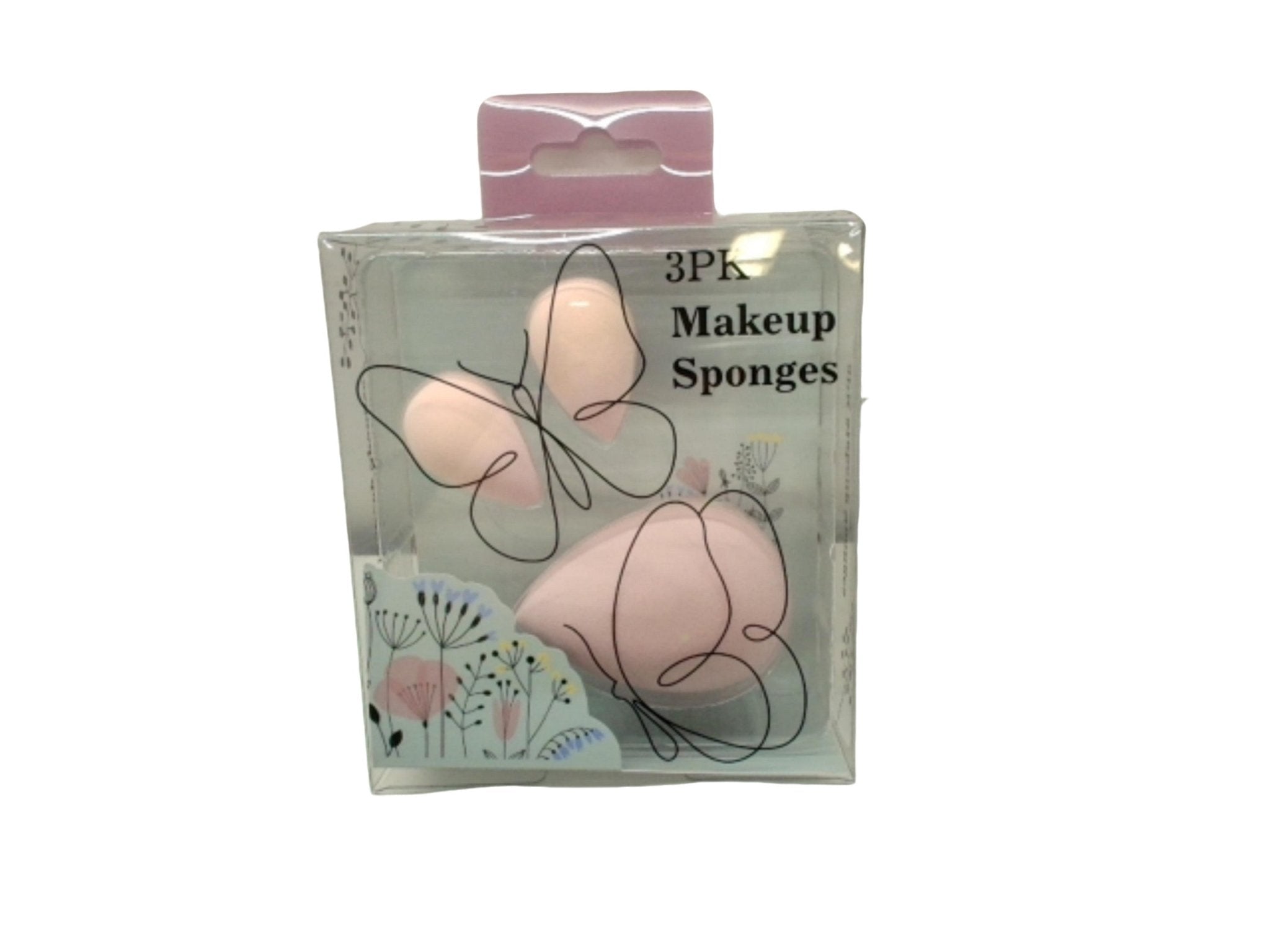Butterfly Makeup Blender Sponges Set - 3 Pack - Brantford Surplus
