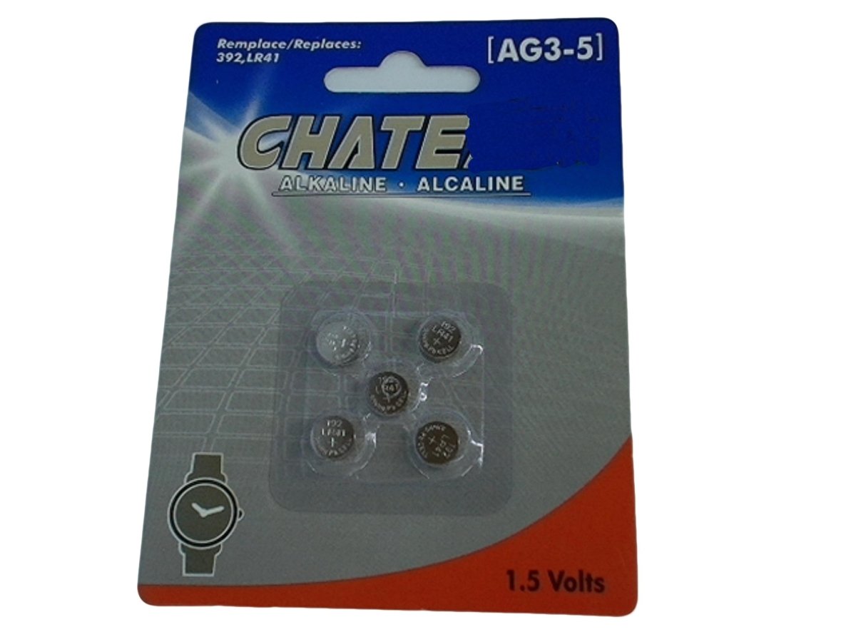 button cell battery 5 pack  392 - Brantford Surplus
