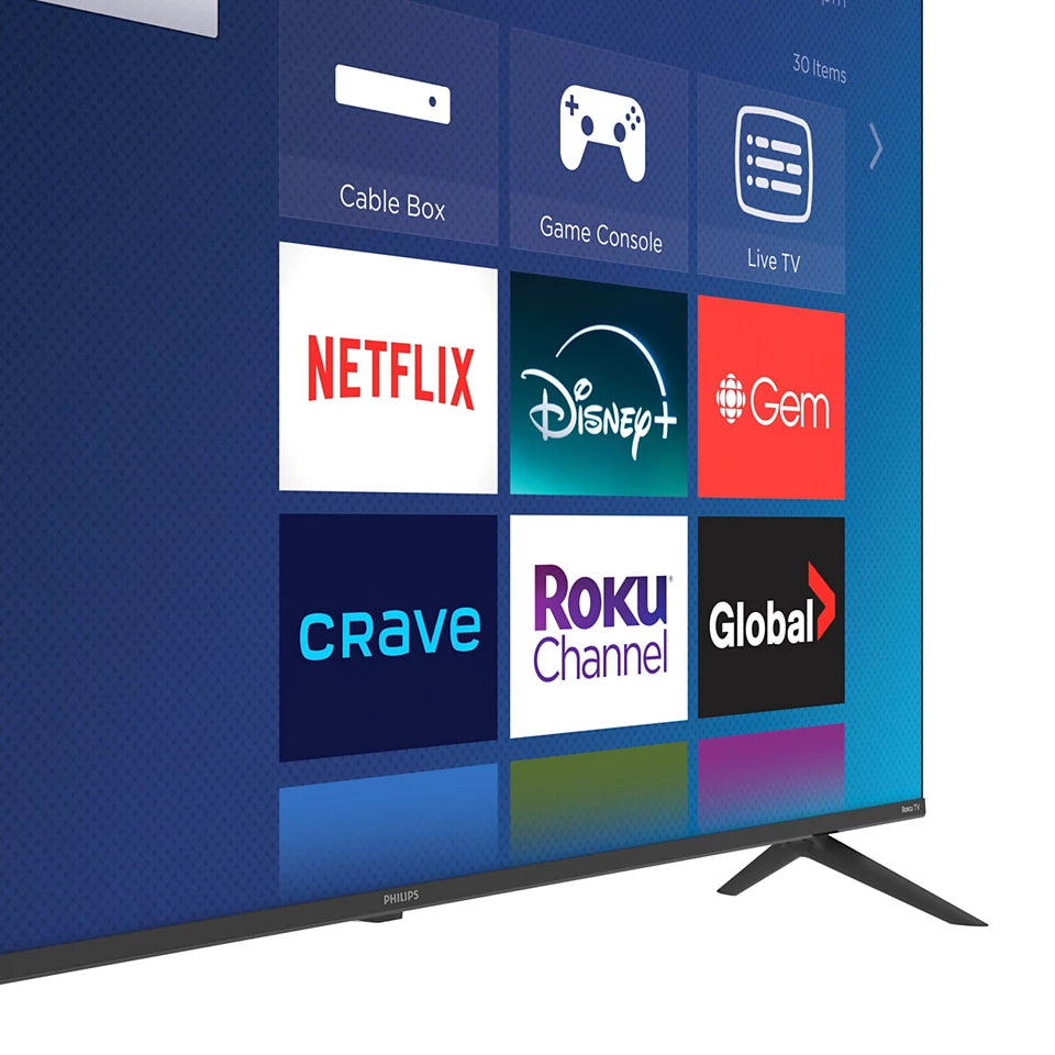 50" Phillips Roku Smart tv (refurbished)