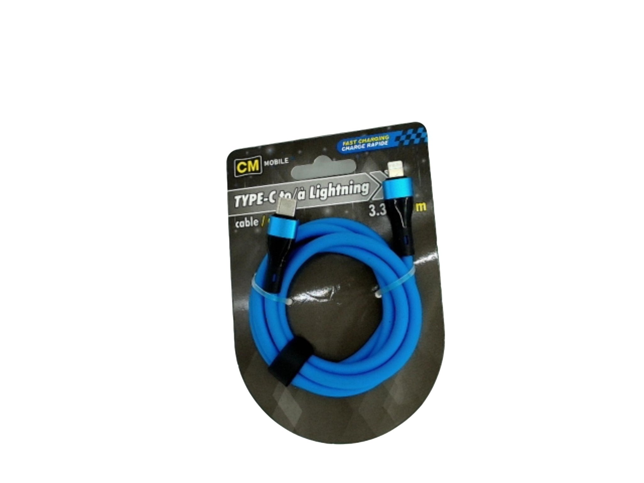 cable USB 3.3 foot 1m Type - C® to Lighning™fast charging - Brantford Surplus