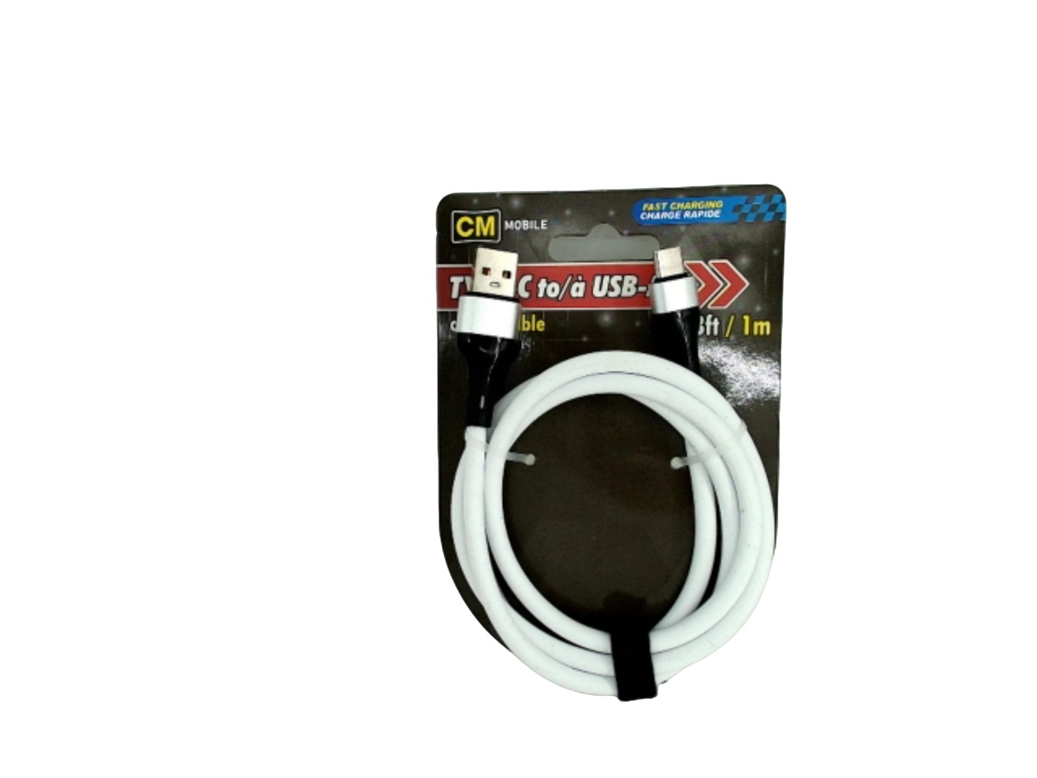 cable USB 3.3 foot 1m Type - C® to USB - A fast charging - Brantford Surplus
