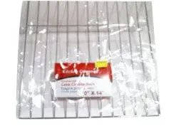 Cake Cooling Rack 10x14" Chrome Plated - Brantford Surplus
