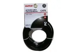 Cat 6 network cable 15 foot 4.5m Assorted colours and quality - Brantford Surplus