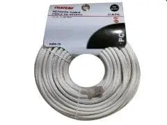 Cat 6 network cable 75 foot 22.9m Assorted colours and quality - Brantford Surplus