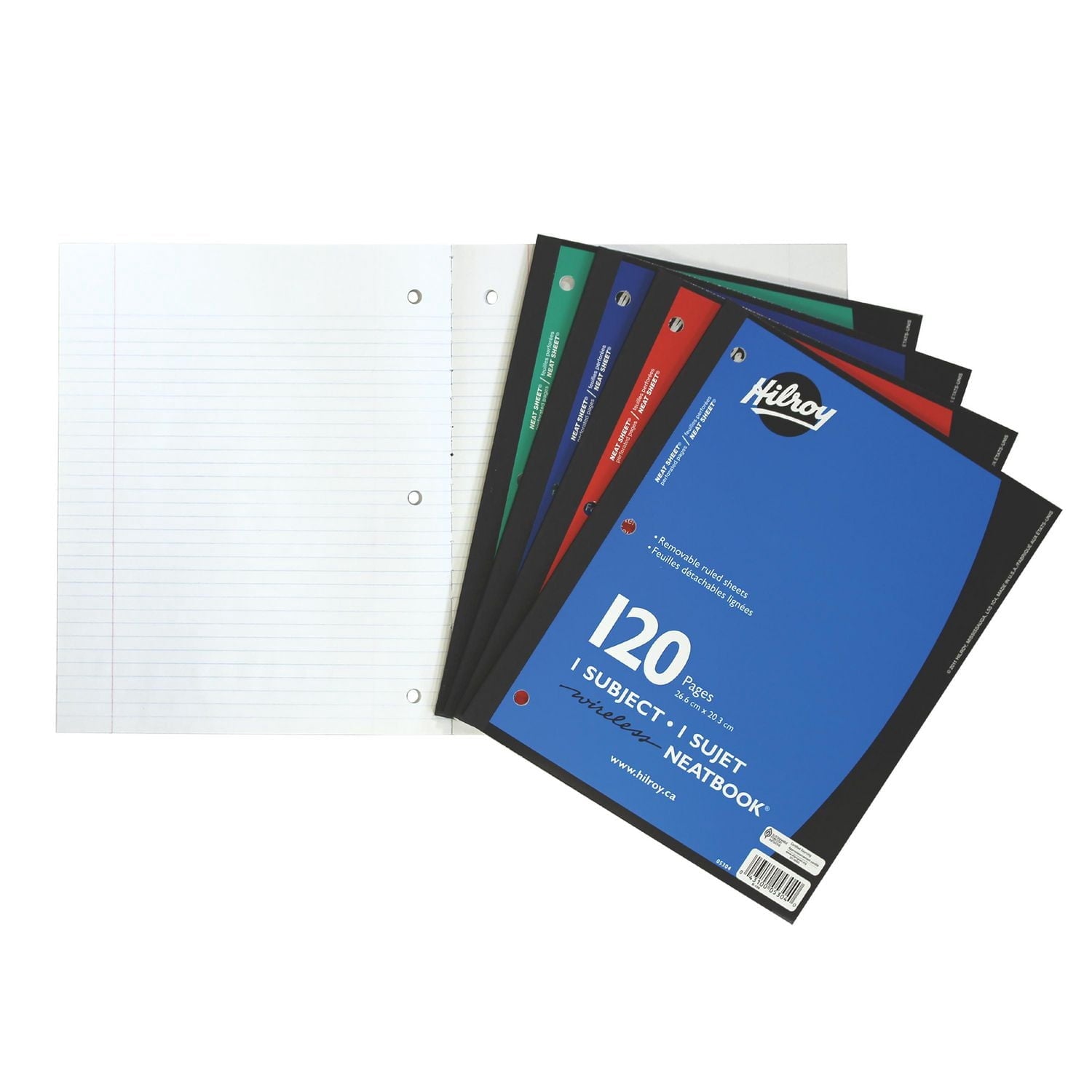 Hilroy Neatbook 3 hole punched binding