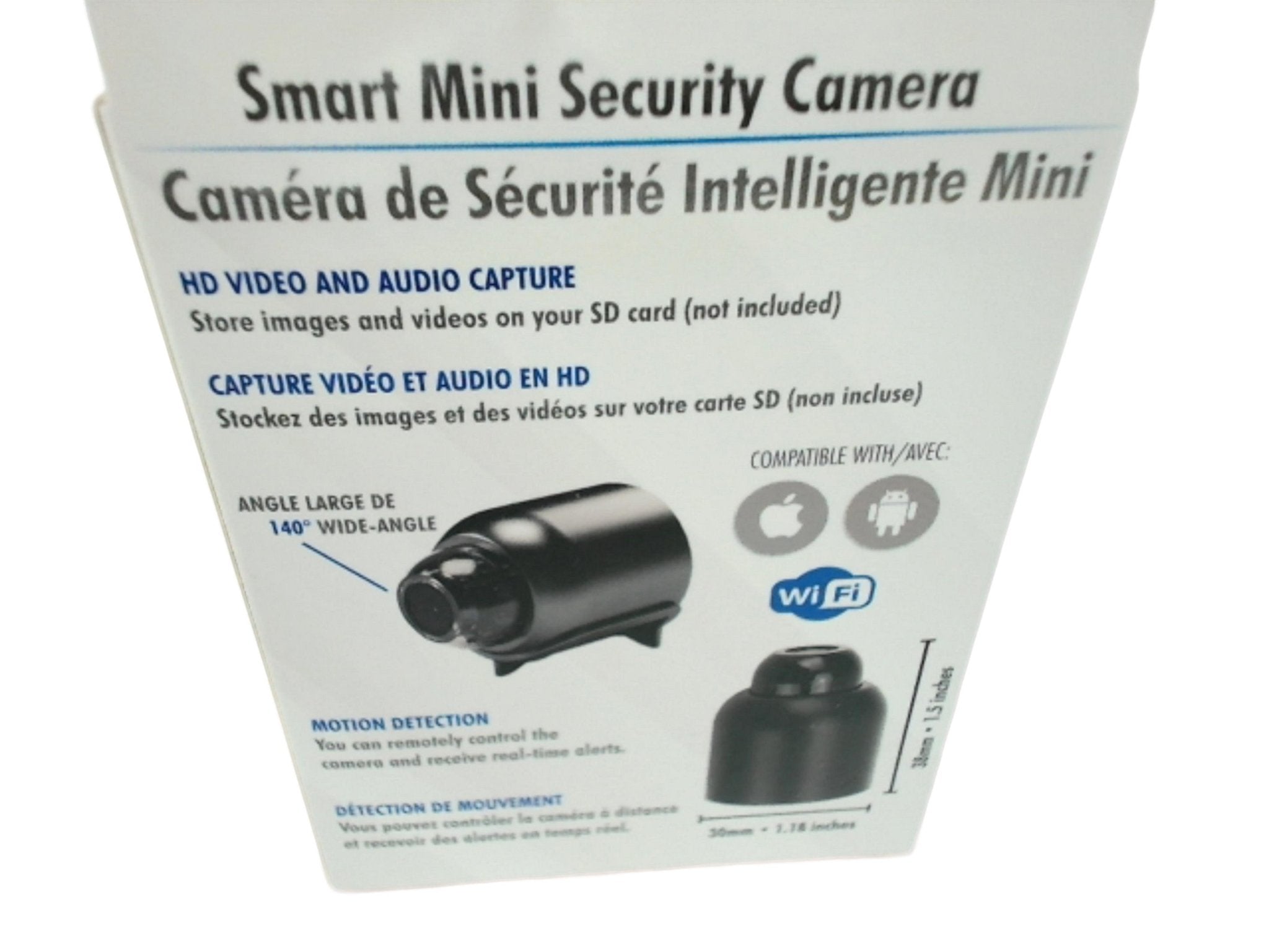 Chateau Wireless Mini Security Camera – Smart Home Surveillance - Brantford Surplus