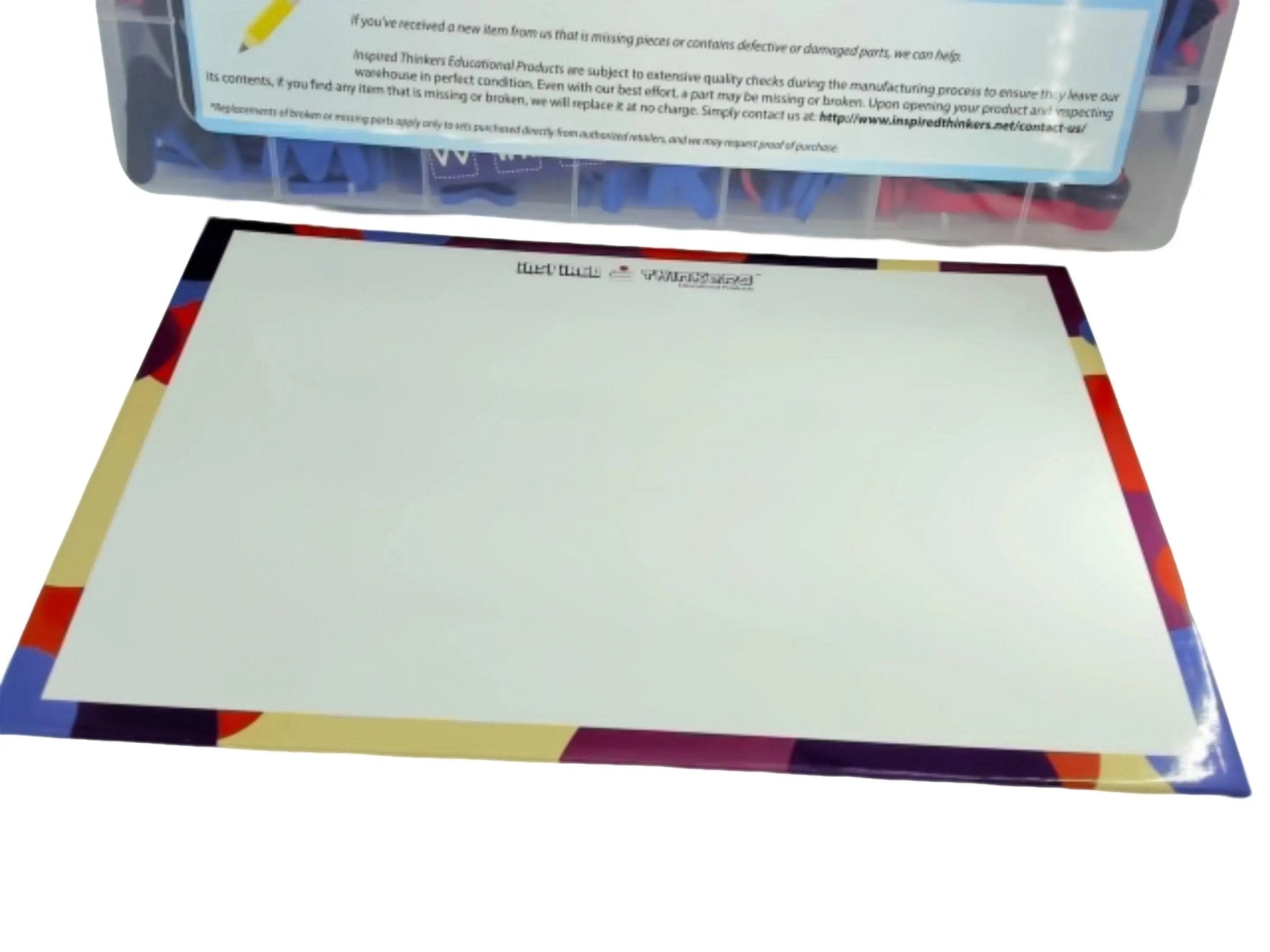 Classroom Magnetic Letters Kit 240pc. Set Inspired Thinkers (display) - Brantford Surplus