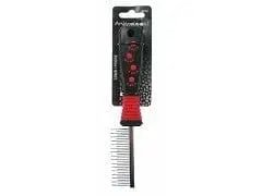 Comb for pets ideal for shedding 20cm red/black - Brantford Surplus