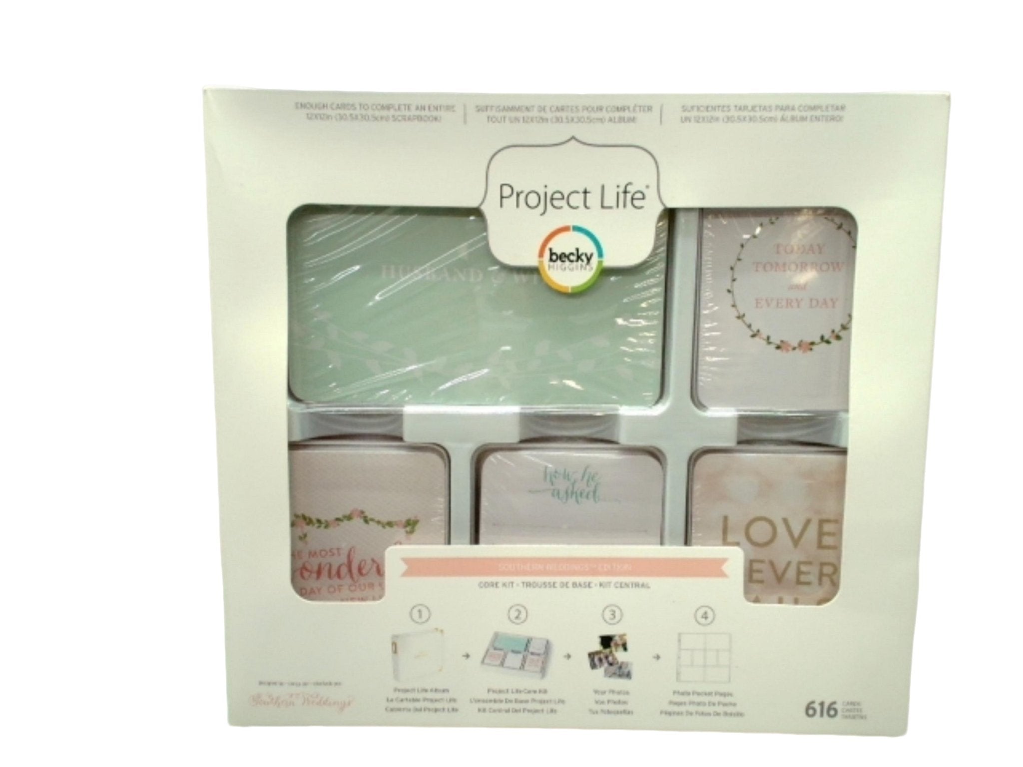 Core Kit Southern Weddings Edition 616 Cards Project Life - Brantford Surplus