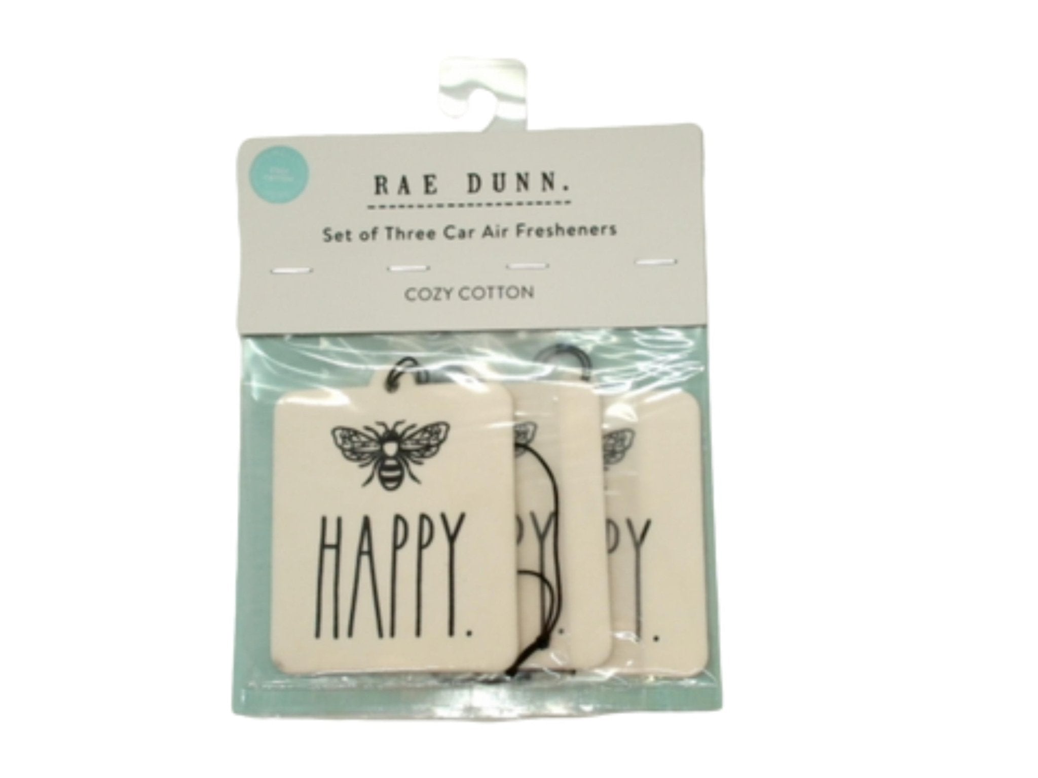 Cozy Cotton Car Air Fresheners Pack - Rae Dunn - Brantford Surplus