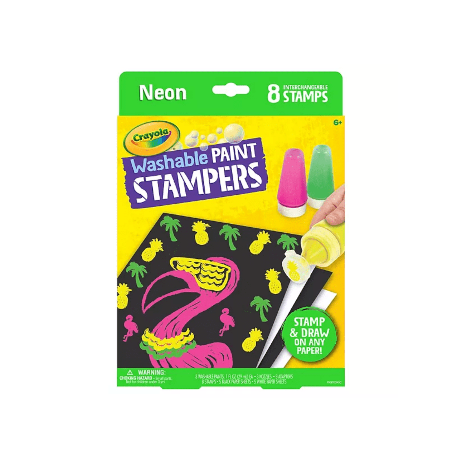 Crayola Kids Washable Paint Stampers Set - Craft Fun - Brantford Surplus