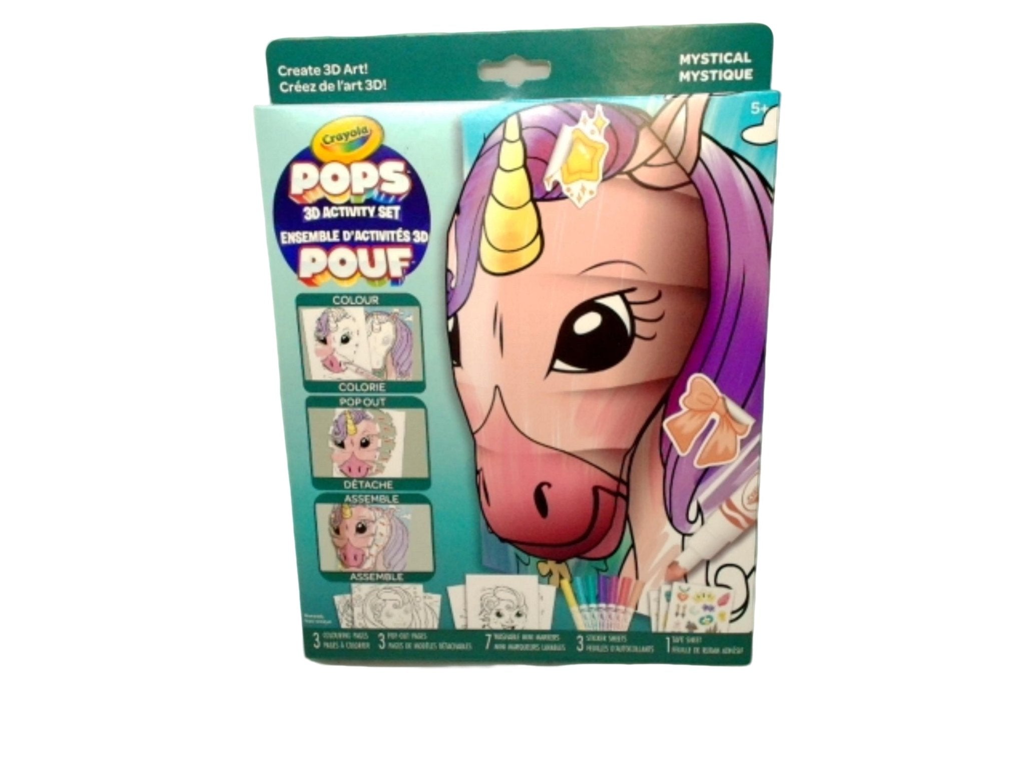 Crayola Mystical Pops 3D Art Kit for Kids - Brantford Surplus