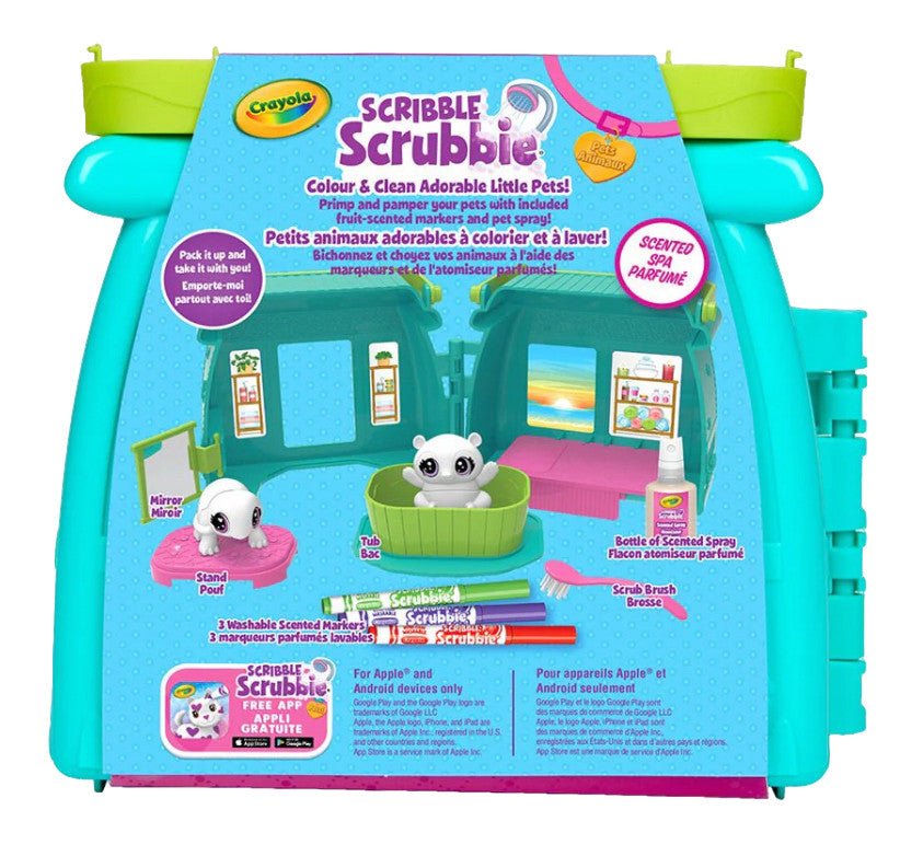 Crayola Scented Scribble Scrubbies Kids Spa Playset - Brantford Surplus