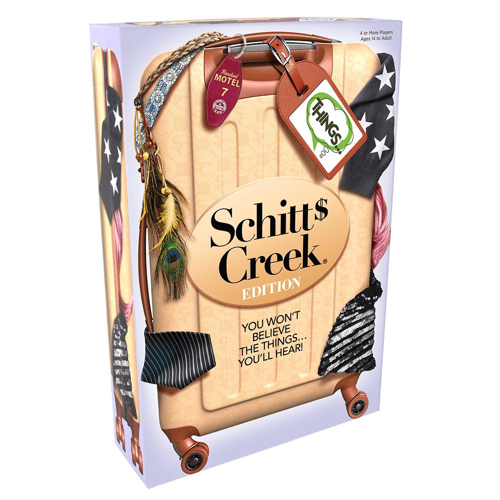 Schitts Creek Things Game — packaging