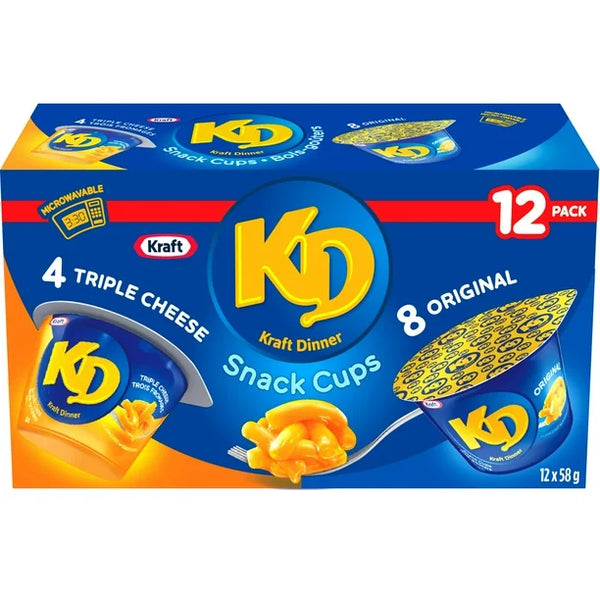 12 pk Kraft Dinner Cups