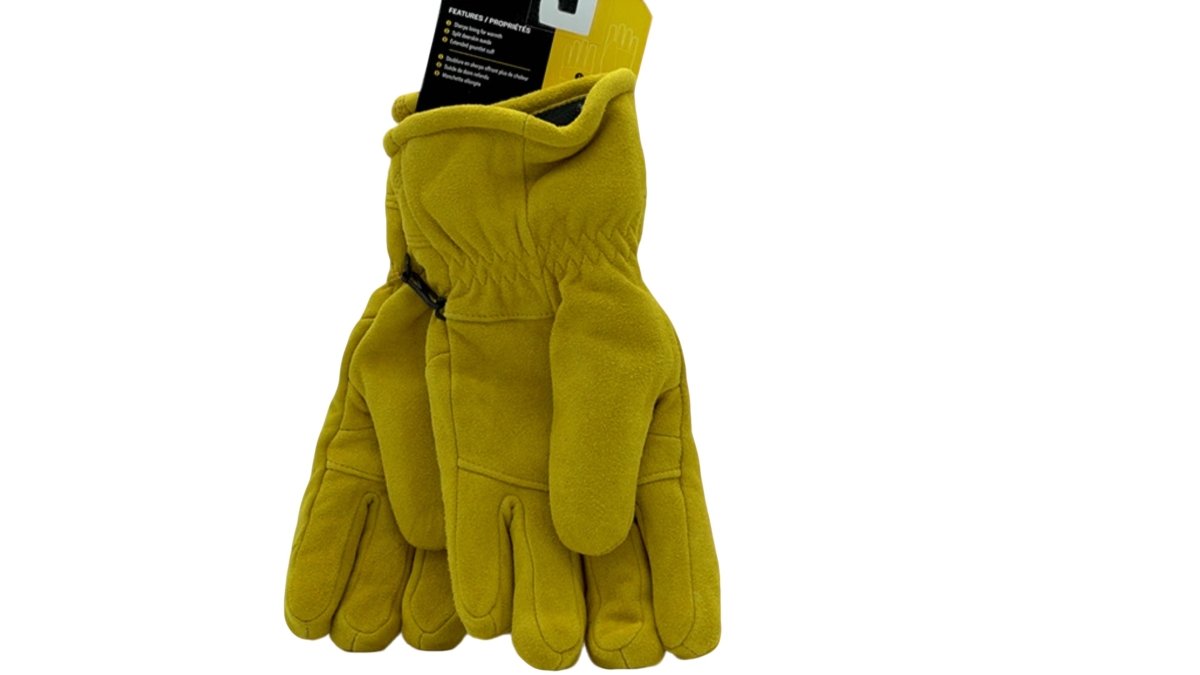 Dakota Deer Suede Winter Work Gloves – Large Gauntlet - Brantford Surplus