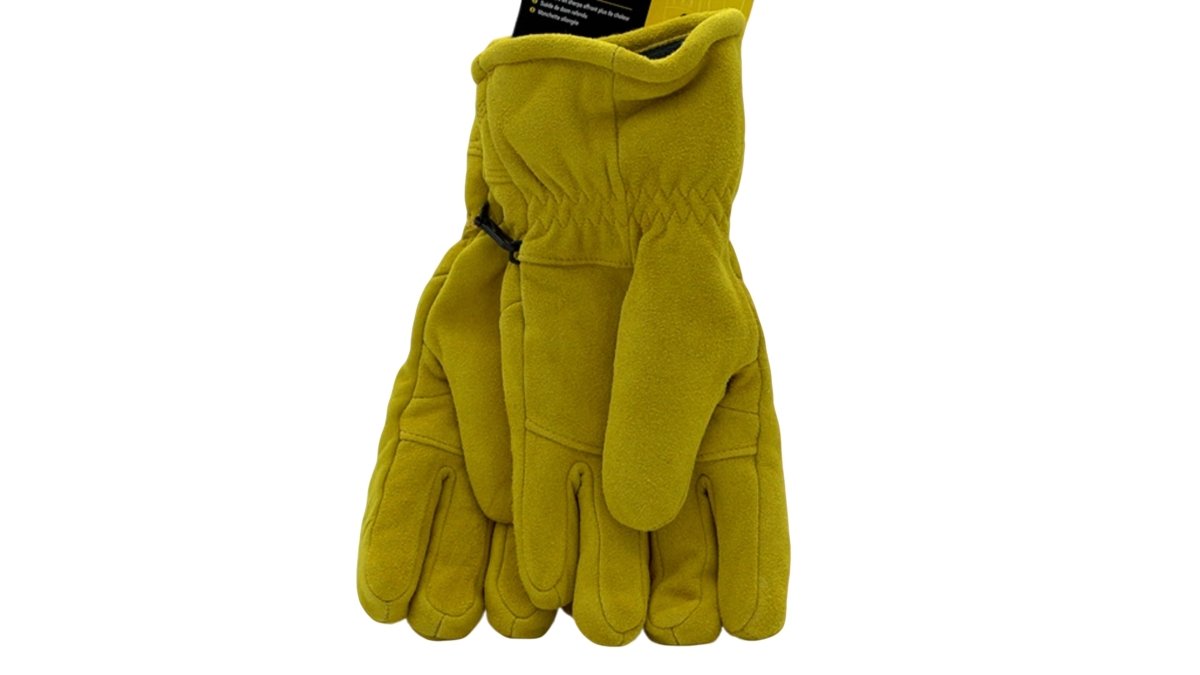 Dakota Deer Suede Winter Work Gloves XL – Gauntlet Style - Brantford Surplus