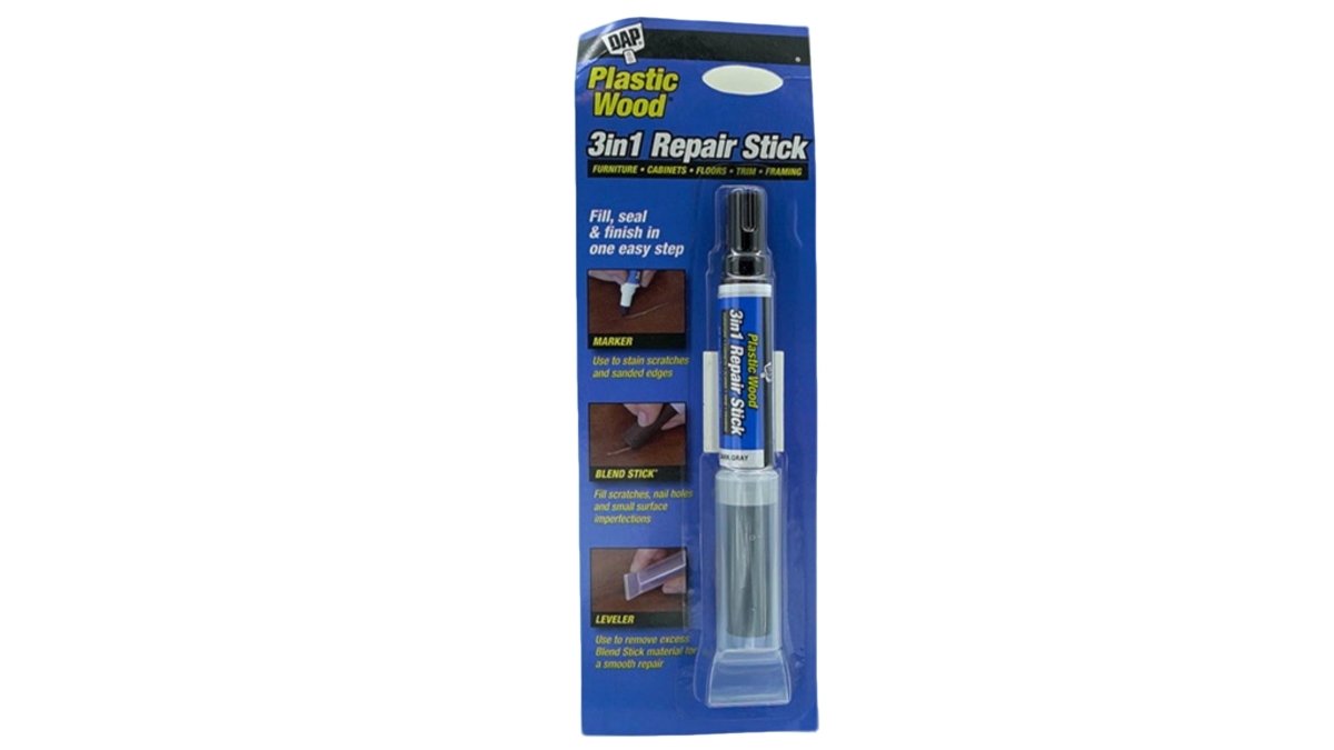 DAP 3 - in - 1 Dark Grey Wood Repair Stick - Plastic Filler - Brantford Surplus