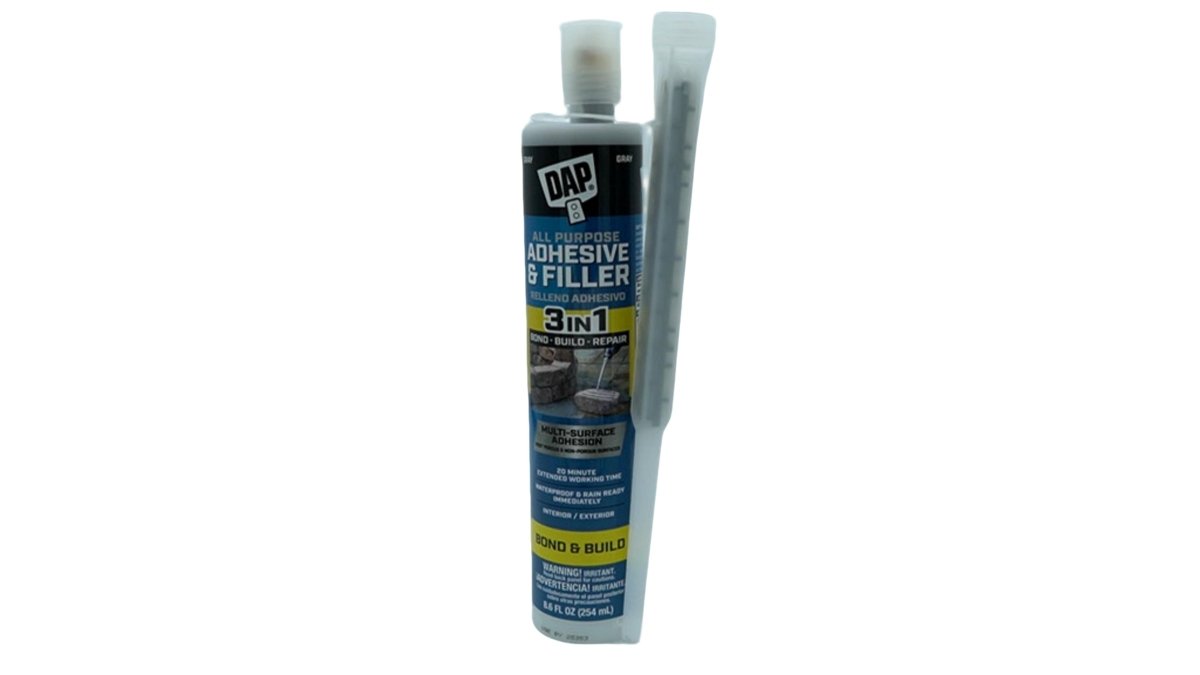 DAP 3 - in - 1 Gray All Purpose Adhesive Filler 254mL - Brantford Surplus
