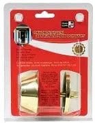 Deadbolt single cylinder pewter - Brantford Surplus