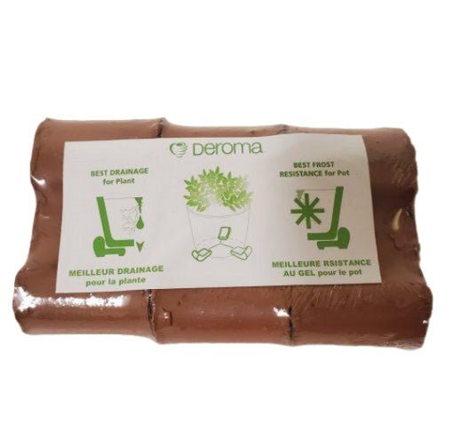 Deroma Terracotta Plant Pot Feet Set of 3 - Brantford Surplus