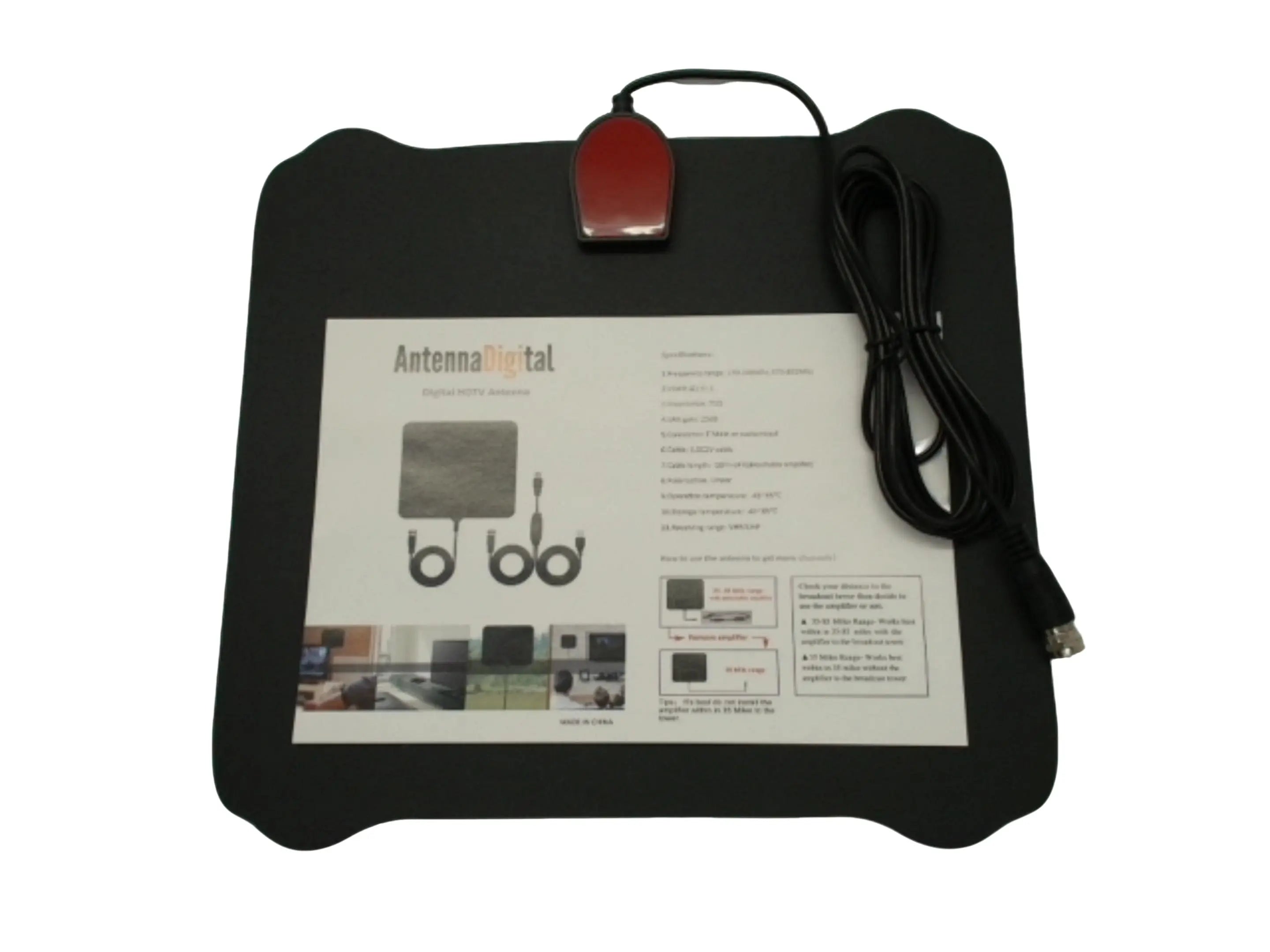 Digital Hdtv Antenna 35 - 85 Mile Range W/detachable Amplifier (display) KWDC