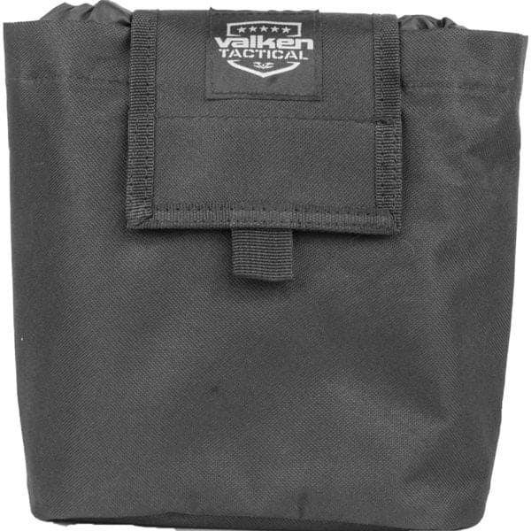 Valken Folding Dump Pouch - Black - Brantford Surplus