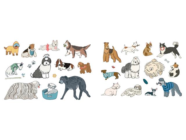 Dog - Themed Swedish Dish Cloth Set - Eco - Friendly Cleaning - Brantford Surplus