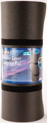 Double Foam Sleeping Pad 20x72 - Blue/Black Camping Mat - Brantford Surplus