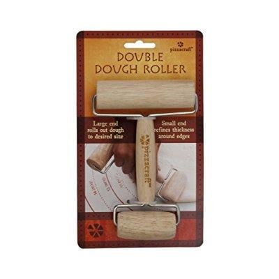 Double - Headed Wooden Pizza Dough Roller - Pizzacraft Tool - Brantford Surplus
