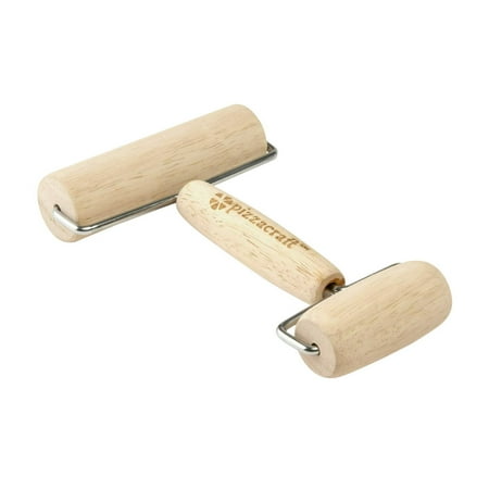 Double - Headed Wooden Pizza Dough Roller - Pizzacraft Tool - Brantford Surplus