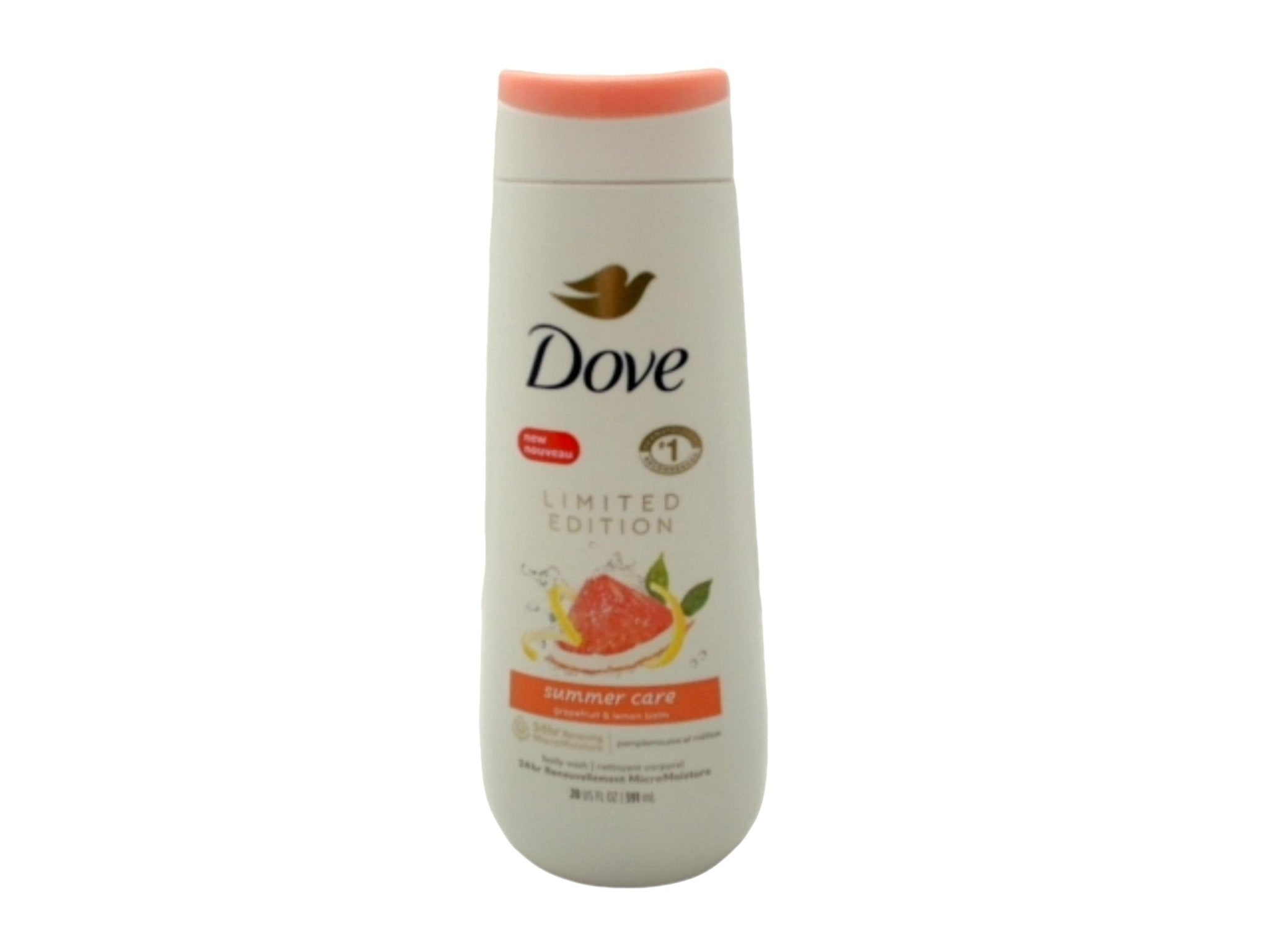 Dove Grapefruit Lemon Balm Body Wash - Summer Care 591mL - Brantford Surplus