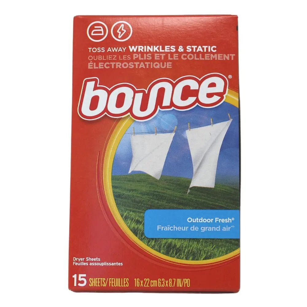 Dryer Sheets F/s 15pk Outdoor Fresh/15 Bounce - Brantford Surplus
