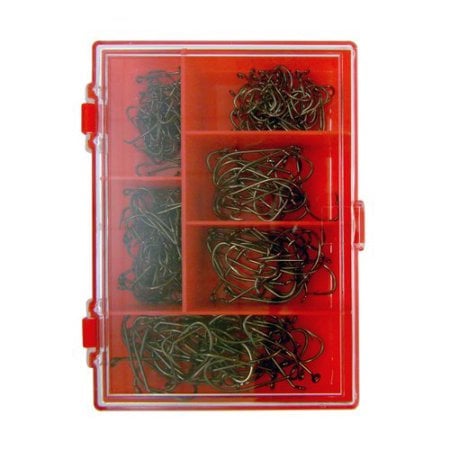 Eagle Claw Baitholder Fishing Hooks 211 Pack Assortment - Brantford Surplus