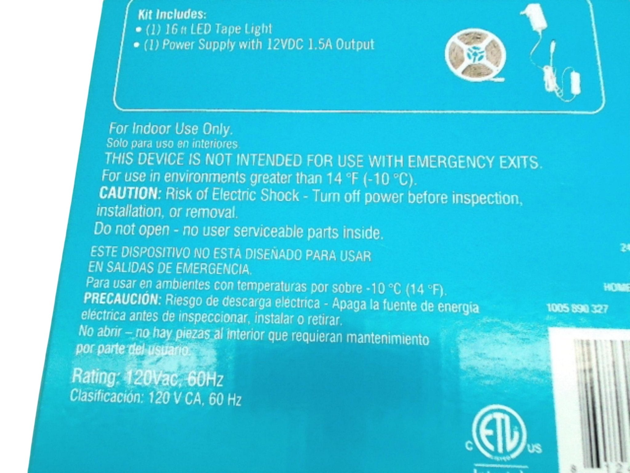 Ecosmart LED Strip Light 16ft Neutral White Indoor Lighting - Brantford Surplus