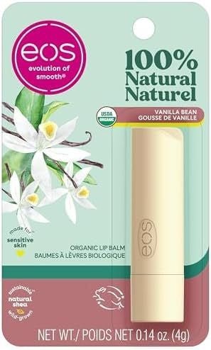 EOS Vanilla Bean Lip Balm - Moisturizing Lip Care Stick - Brantford Surplus