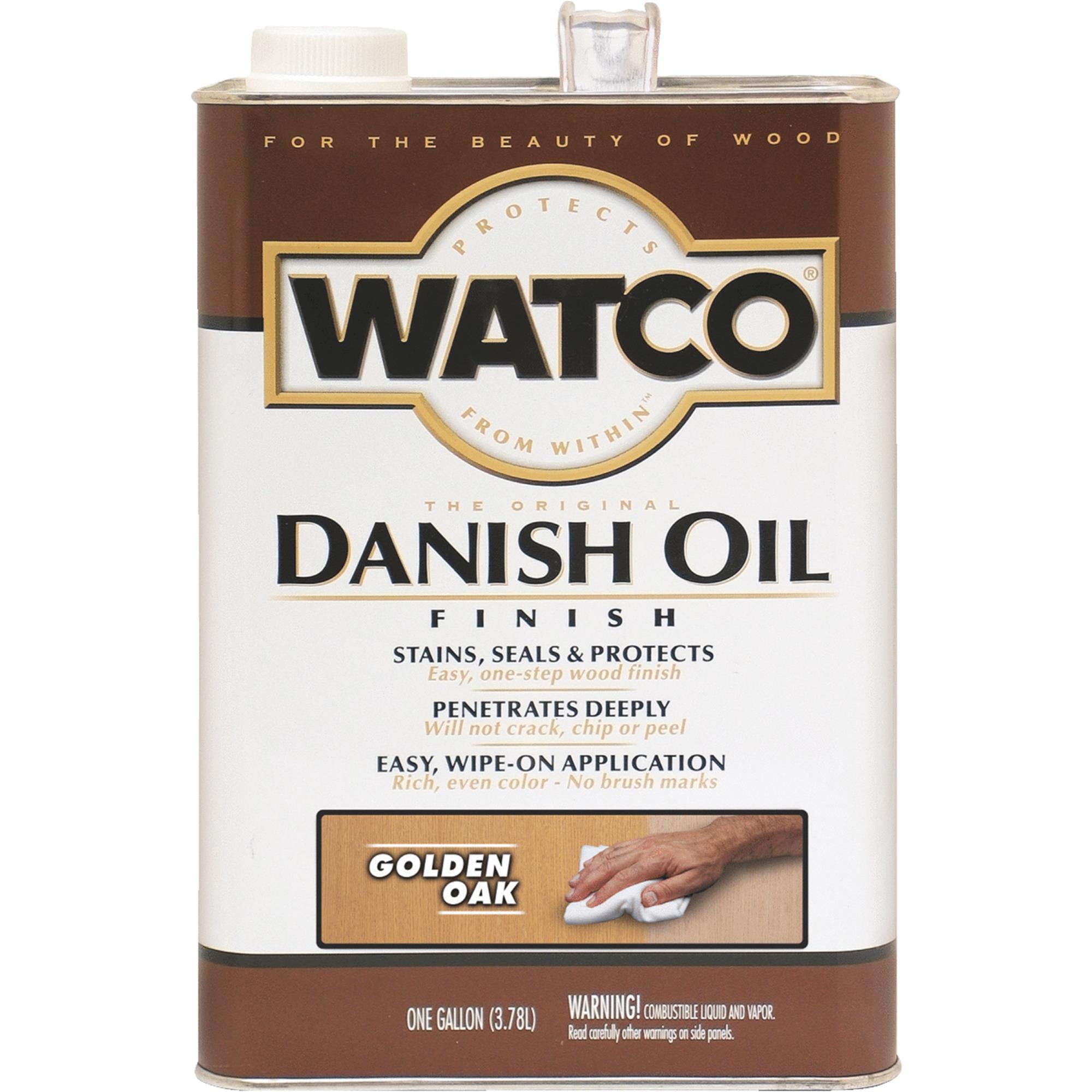 Watco Golden Oak Danish Oil 3.78L Wood Finish
