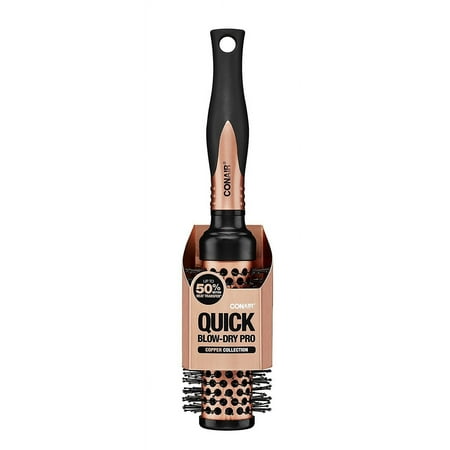 Conair Quick Blow Dry Pro Hair Brush Copper Black — packaging