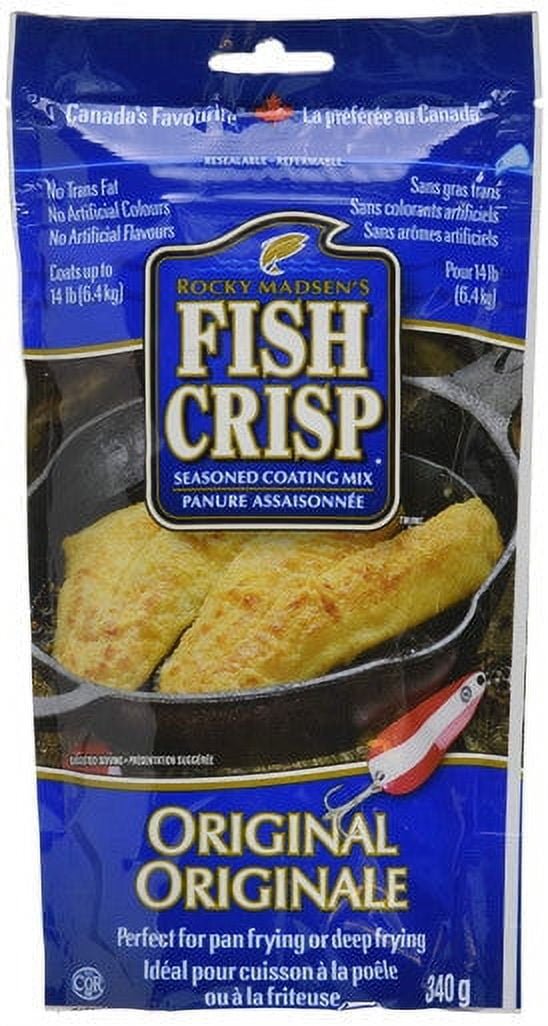 Fish Crisp Original Seasoned Coating Mix 340g - Brantford Surplus