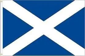 Flag 36"x60" - Scotland (St. Andrews - blue) - Brantford Surplus