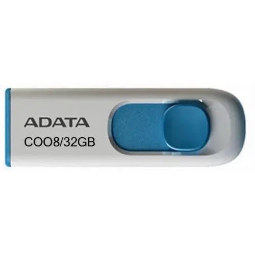 Flash Drive 32GB C008 USB 2.0 Retractable Capless ADATA - Brantford Surplus