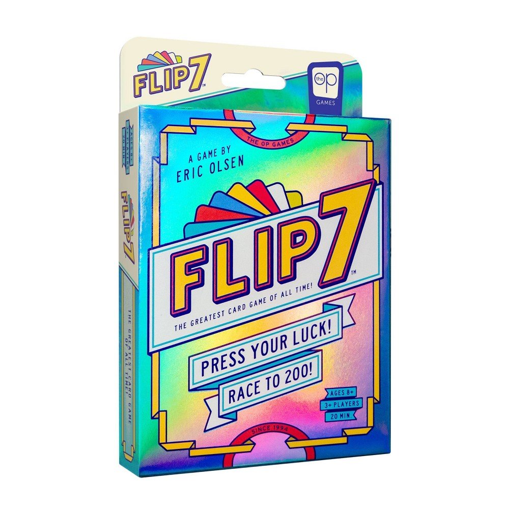 Flip 7 Card Game – Fast - Paced Family Strategy by Eric Olsen - Brantford Surplus
