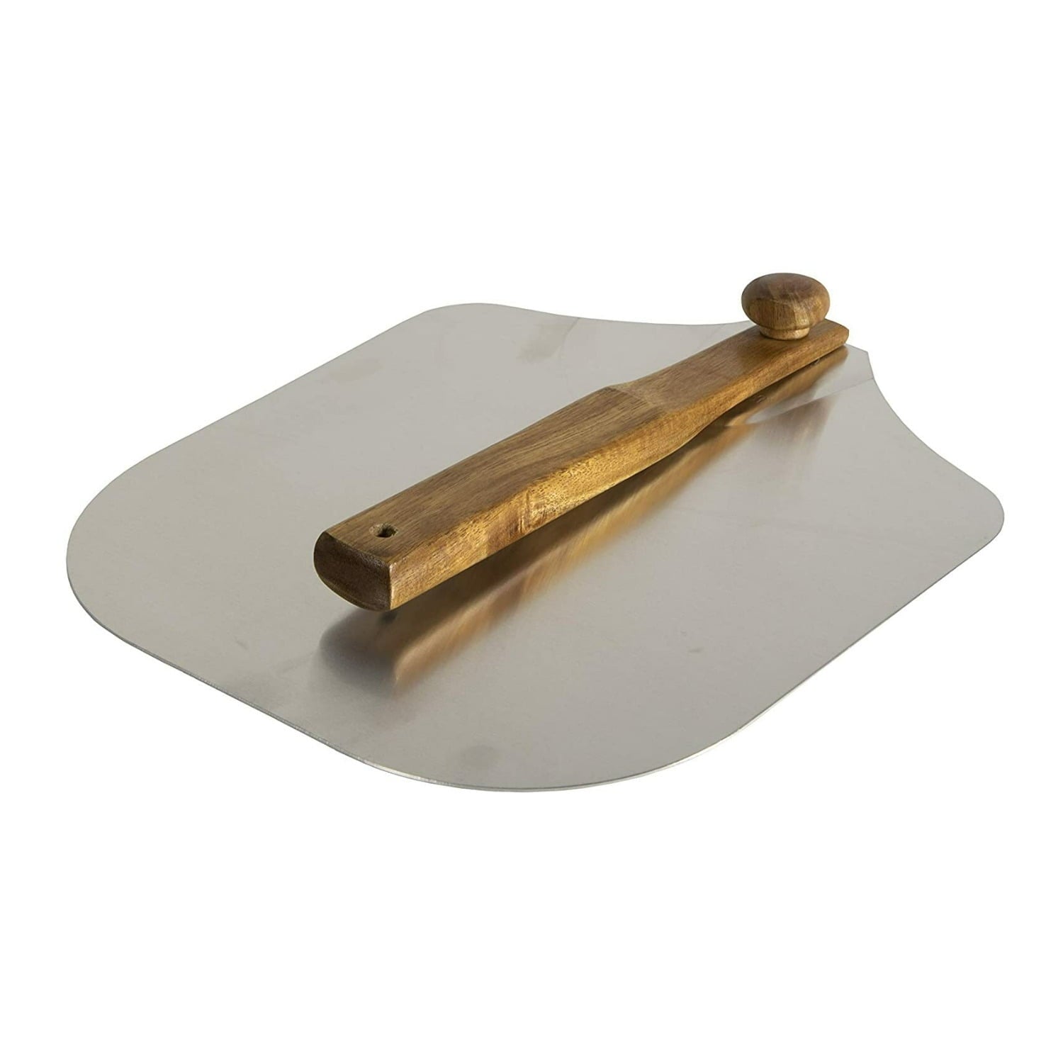 Folding Aluminum Pizza Peel with Acacia Handle - Pizzacraft - Brantford Surplus
