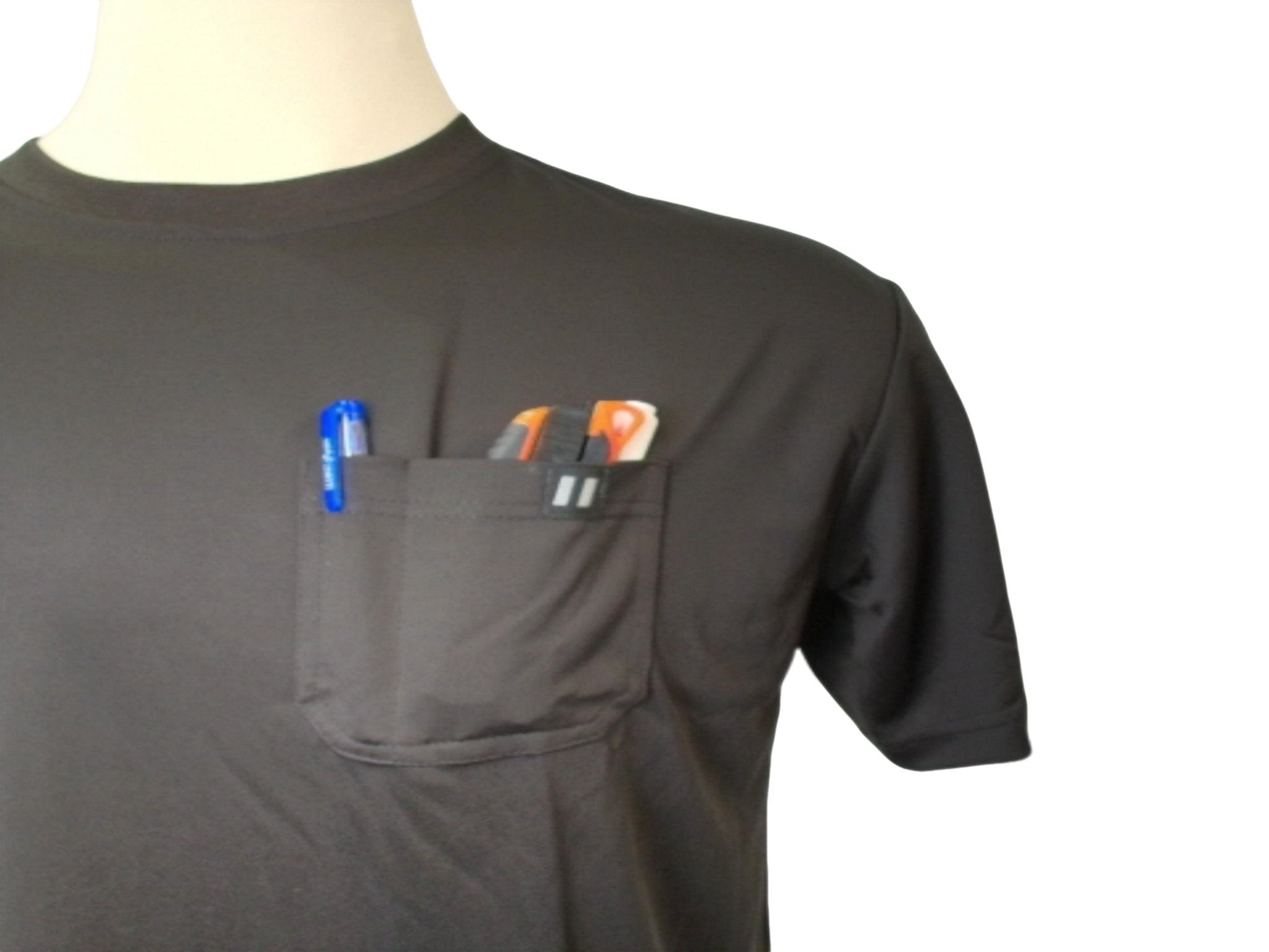 Forcefield Antimicrobial Black T-Shirt Medium - Odor Resistant - Brantford Surplus